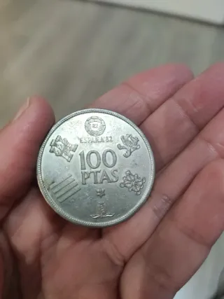 Moneda 100 Pesetas España 1980