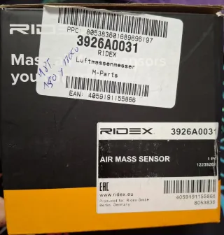 Caudalímetro MAF Audi/VW/Seat/Skoda Ridex