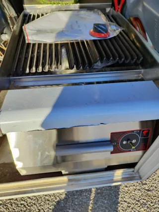 Parrilla Gas Piedra Volcánica