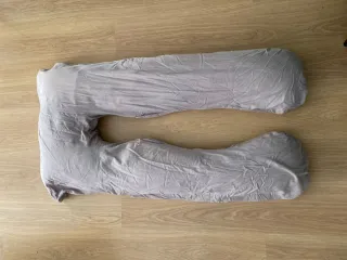 Cojín Maternidad y Lactancia Gris con Funda