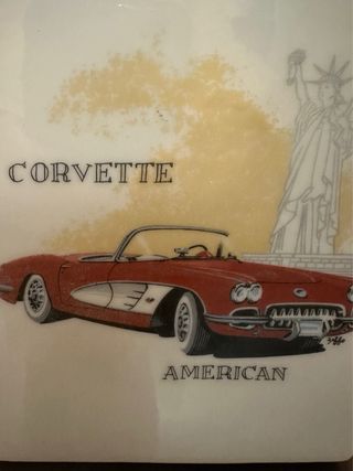 Licorera Vintage Corvette Whisky