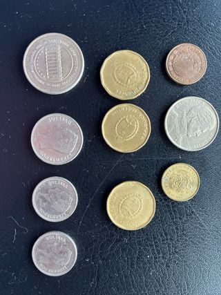 Lotto di 10 Monete Americane Varie