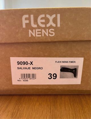 Botas altas barefoot Flexinens negras