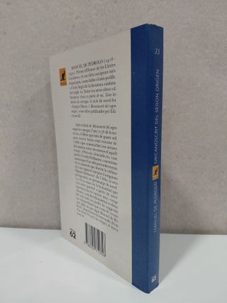 Mecanoscrit del segon origen. Manuel de Pedrolo