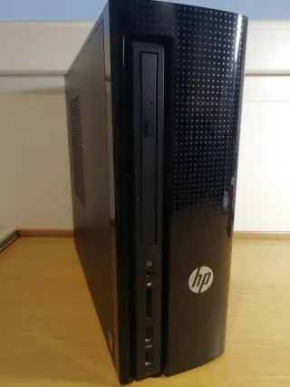 Torre Ordenador HP Negra