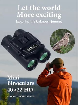 Prismaticos pequeños y potentes