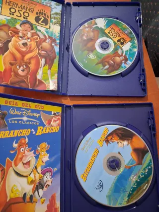 Lote Películas Disney DVD (Español)