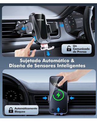 Cargador Inalámbrico Coche