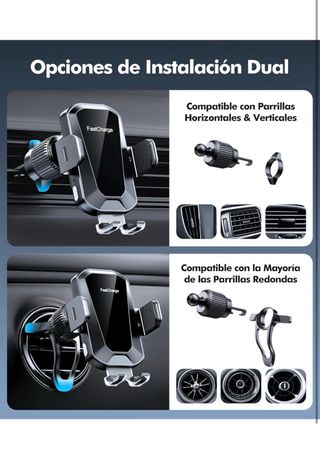 Cargador Inalámbrico Coche