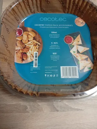 Carta Cecotec per friggitrice ad aria