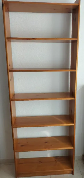 Estantería madera maciza 2m x 80cm