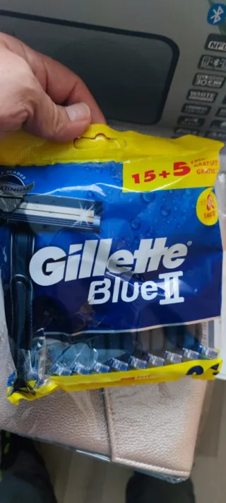 Gillette Blue II Maquinillas de Afeitar (15+5)