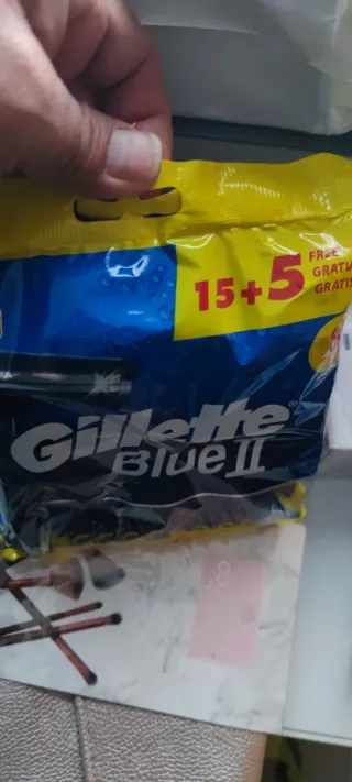 Gillette Blue II Maquinillas de Afeitar (15+5)
