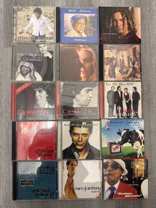 Lote CDs Música Latina Varios Artistas