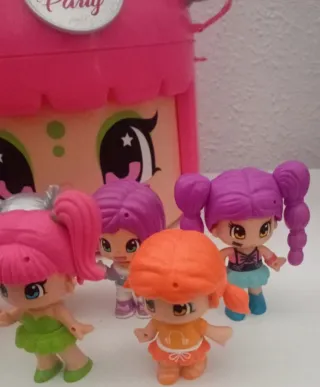 Cabeza PinyPon con Muñecas