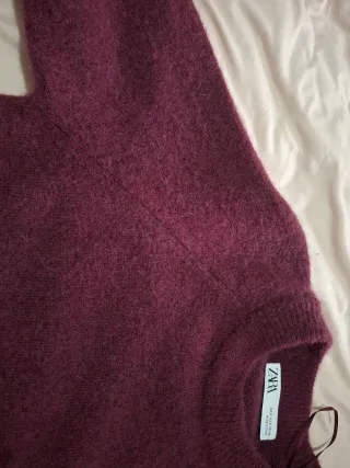 Jersey granate mujer talla S sin estrenar