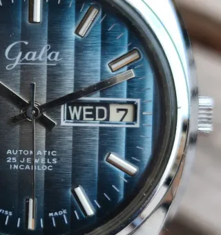 Gala Automatic Vintage Cal. AS 2066 swiss made