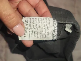 Leggings bambina grigi Trybeyond