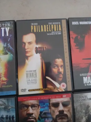 Pack 9 Películas Denzel Washington DVD