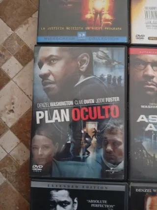 Pack 9 Películas Denzel Washington DVD
