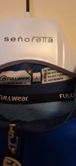 Maillot Ciclismo Azul y Blanco