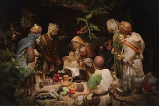 Figure per Presepe Dipinte a Mano