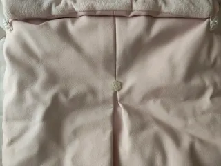 Saco para carrito bebé rosa