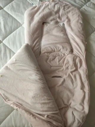 Saco para carrito bebé rosa