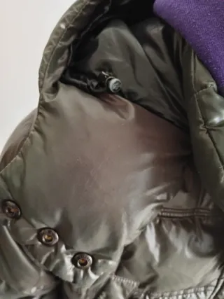 Piumino Moncler Marrone