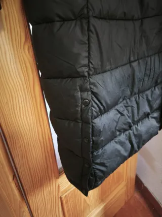 Abrigo largo mujer Columbia Talla S Negro