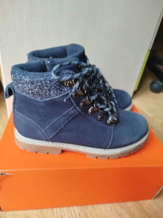 Botas niño azul marino talla 36