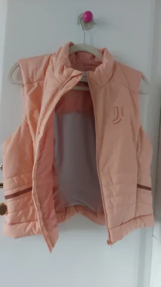Chaleco acolchado nuevo salmon T-M