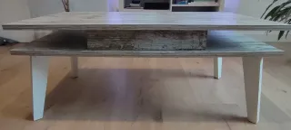 Mesa de centro madera rústica