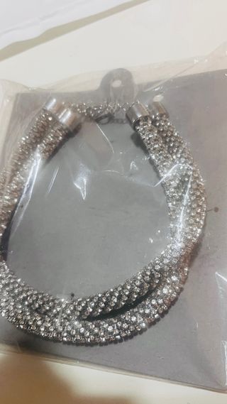 Collar Mango Evening Collection Plata