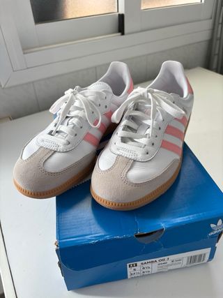Adidas Samba OG J JP5480 Talla 37.5