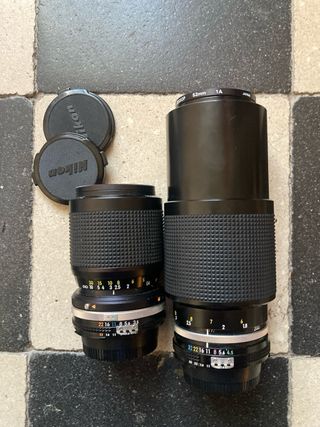 2 Objetivos  zoom Nikon totalmente nuevos