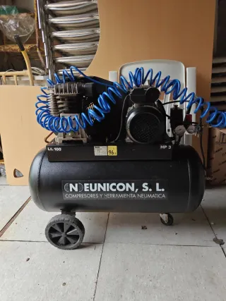 ALQUILER Compresor 100L 3CV Neunicon