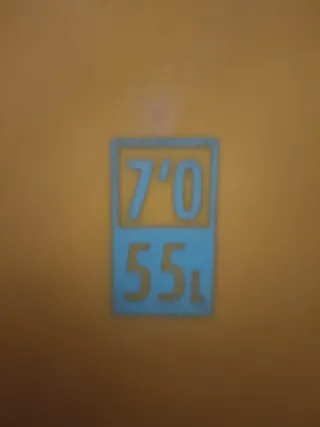 Tabla surf Olaian iniciación 7' 55L