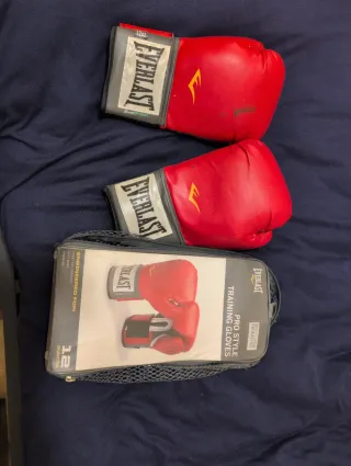 Guantes de Boxeo Everlast Rojos 12oz
