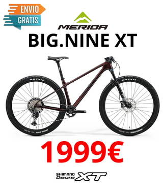 Bicicleta Merida Big.Nine XT Talla M