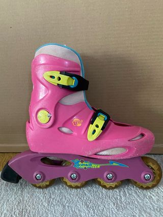 Patines niña talla 33 con bolsa y protecciones
