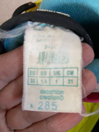 Patines niña talla 33 con bolsa y protecciones