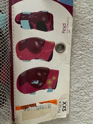 Patines niña talla 33 con bolsa y protecciones