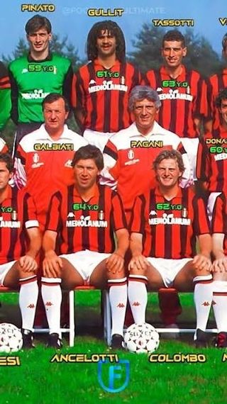 Medias Kappa AC Milan 88/89