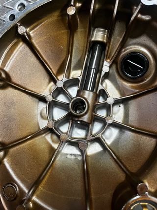 Tapa motor embrague moto kawasaki z 750S del 2006