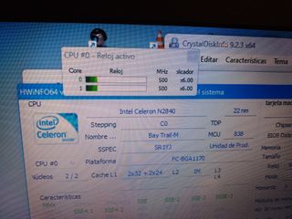 ASUS CELERON X2-DISC 500GB-ALTAVEUS-RAM 4GB-W11