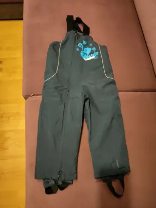 Pantalones de nieve con tirantes