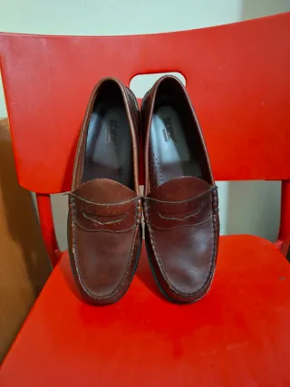 Mocasines de Cuero Oumo Marrones