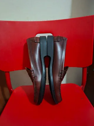 Mocasines de Cuero Oumo Marrones