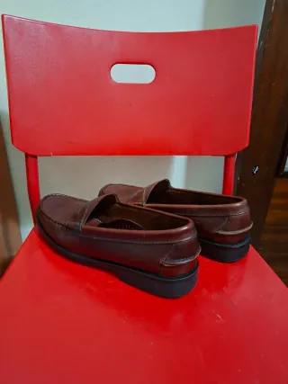 Mocasines de Cuero Oumo Marrones